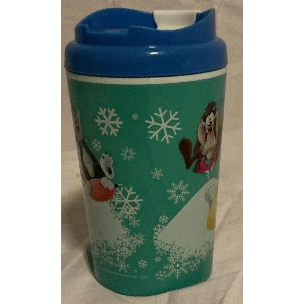 Zak! Sippy Cup Tumbler 12oz‎ Warner Brothers Looney Toons with Closing Lid